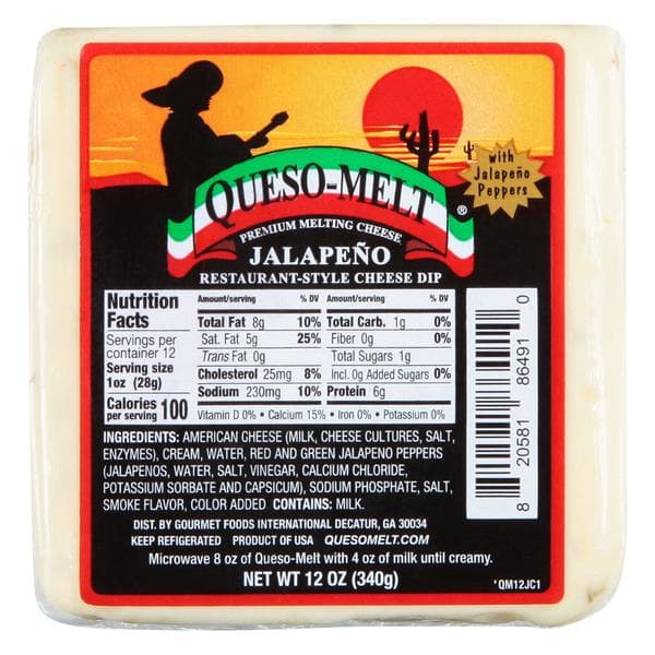 Queso Melt Jalapeno Cheese Dip
