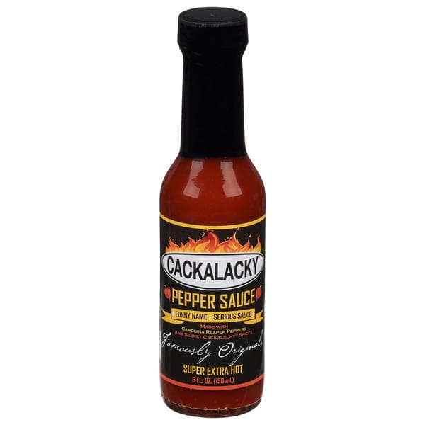 Cackalacky Super Extra Hot Pepper Sauce