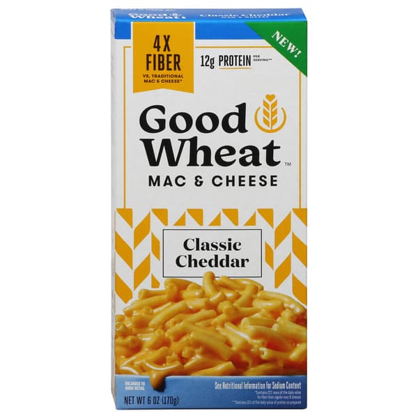 Good Wheat Classic Cheddar Mac & Cheese