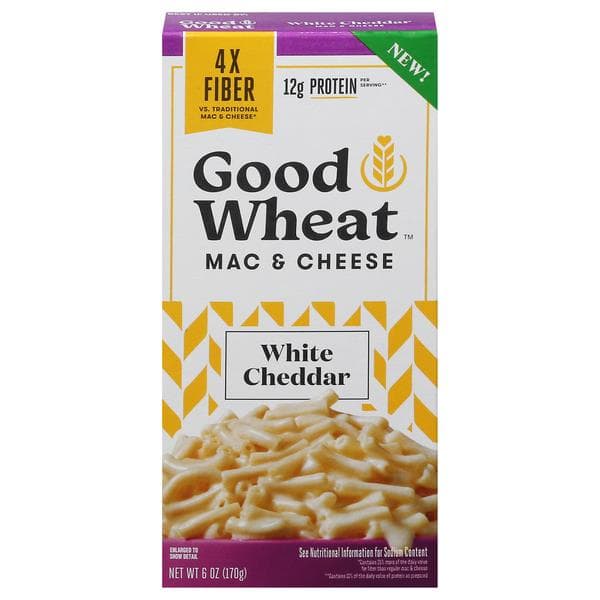 Good Wheat Whit Cheddar Mac & Cheese