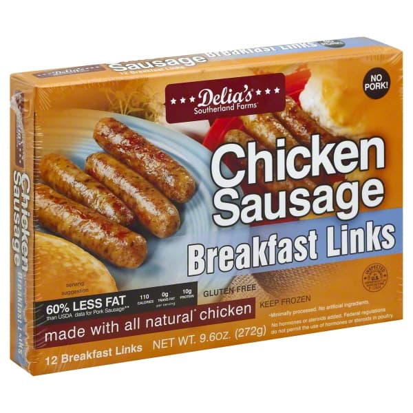 Delia'S Southerland Farms Chicken Sausage Breakfast Links