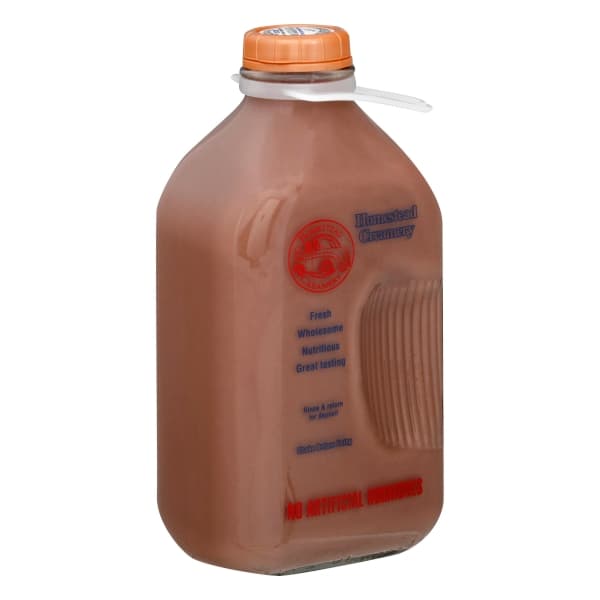 Homestead Creamery Chocolate Whole Milk Half Gallon