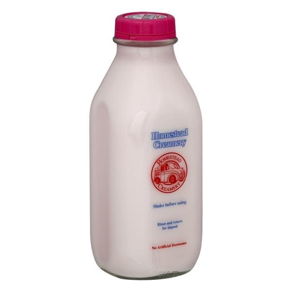 Homestead Creamery All Natural Strawberry Milk