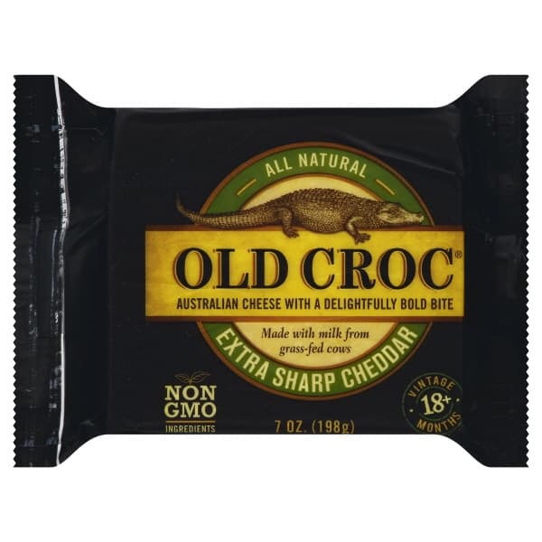 Old Croc Extra Sharp Cheddar Cheese