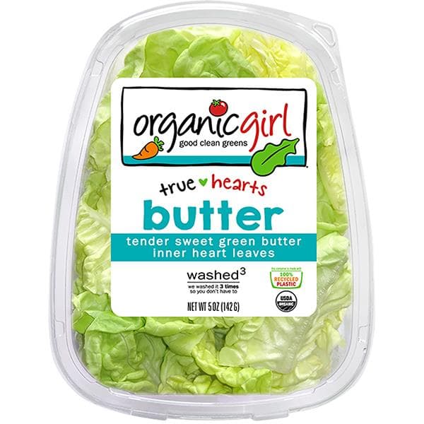 Organicgirl Butter Tender Inner Heart Leaves