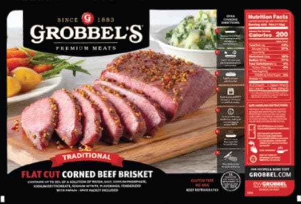 Corned Beef Brisket Flats (Avg