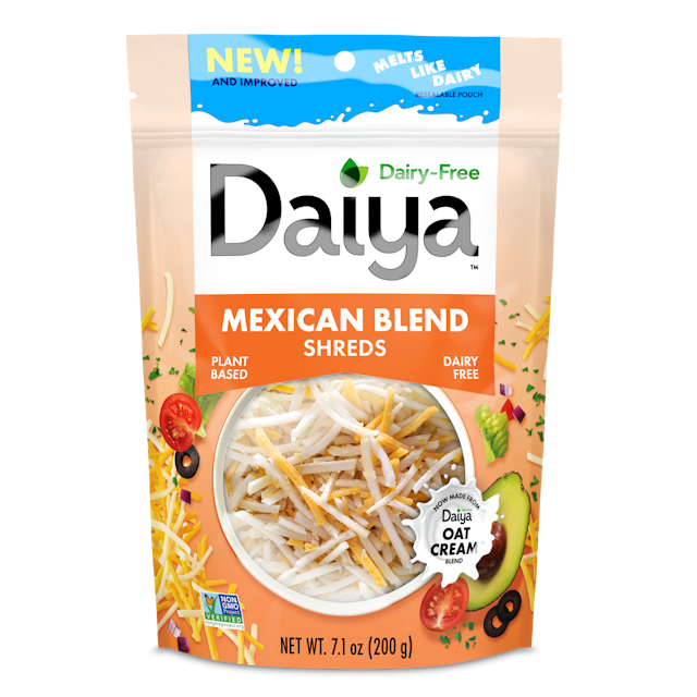 Is it Milk Free? Daiya Dairy Free Mexican 4 Cheeze Style Blend Vegan Cheese Shreds