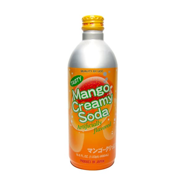 Tasty Mango Creamy Soda Artificially Flavored