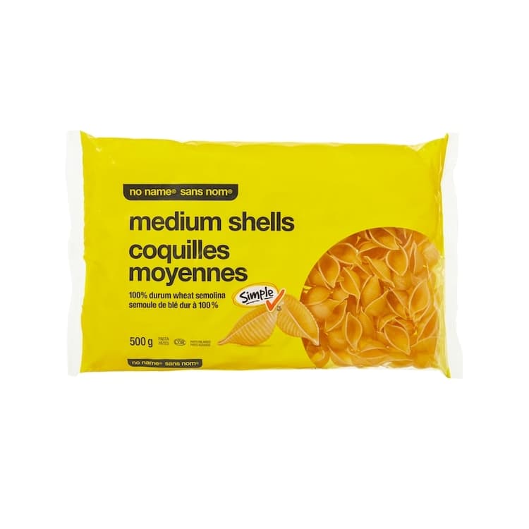 No Name Medium Shells Pasta