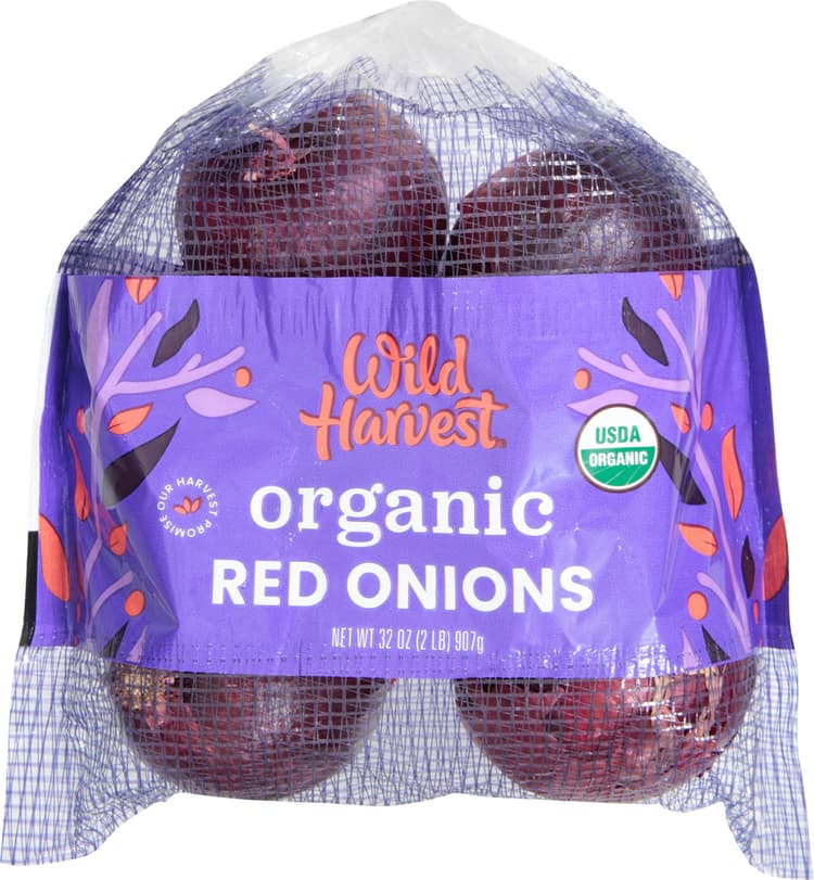 Wild Harvest Red Onions, Organic