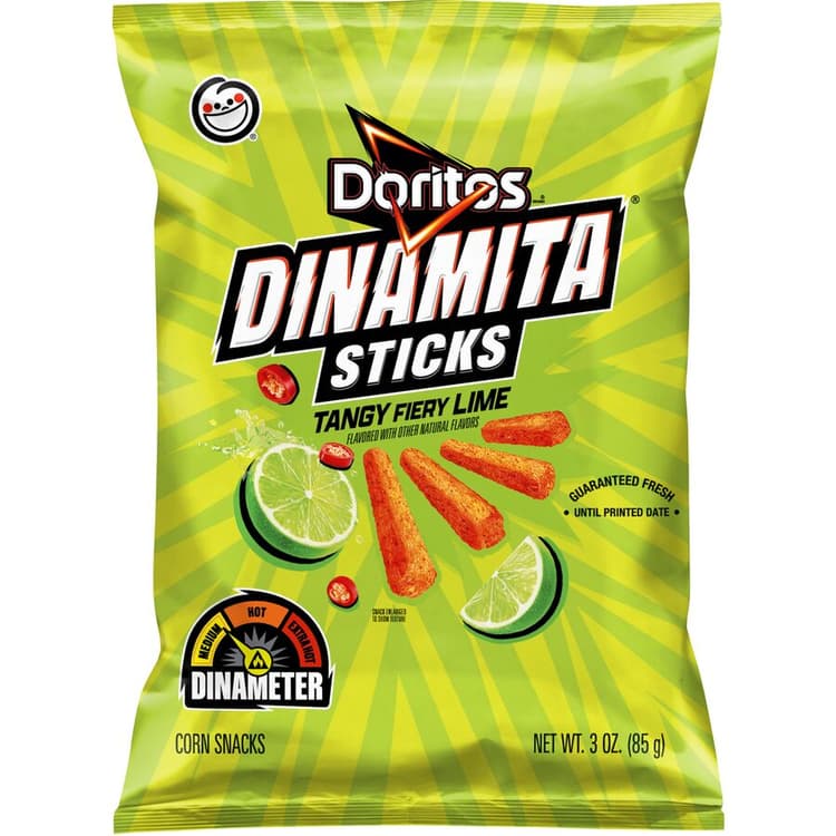 Doritos Dinamita Sticks Tangy Fiery Lime