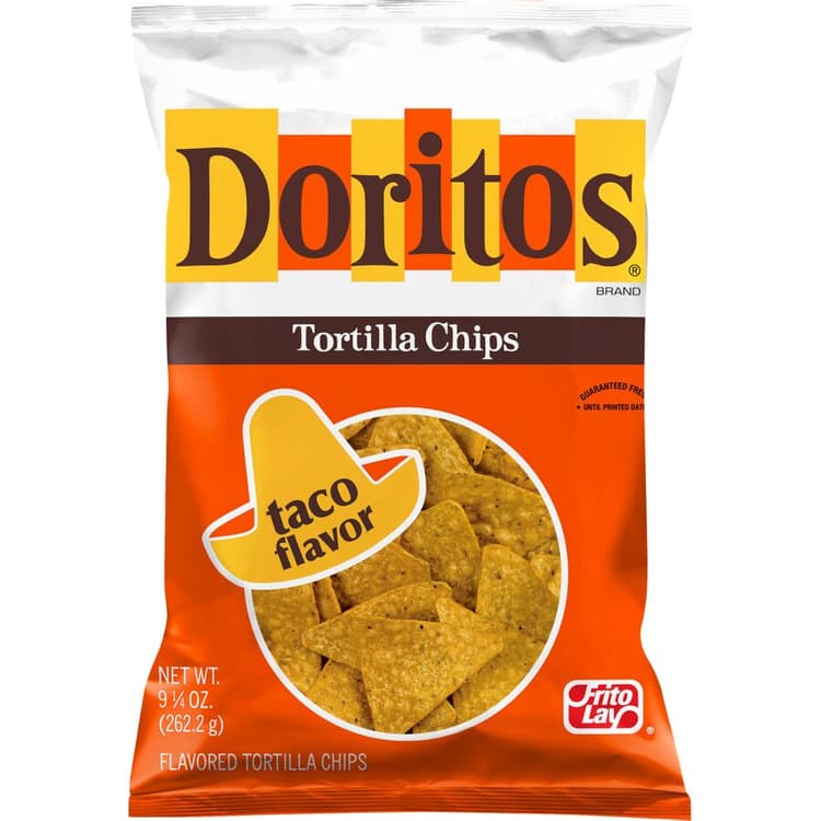 Doritos Taco Flavored Tortilla Chips