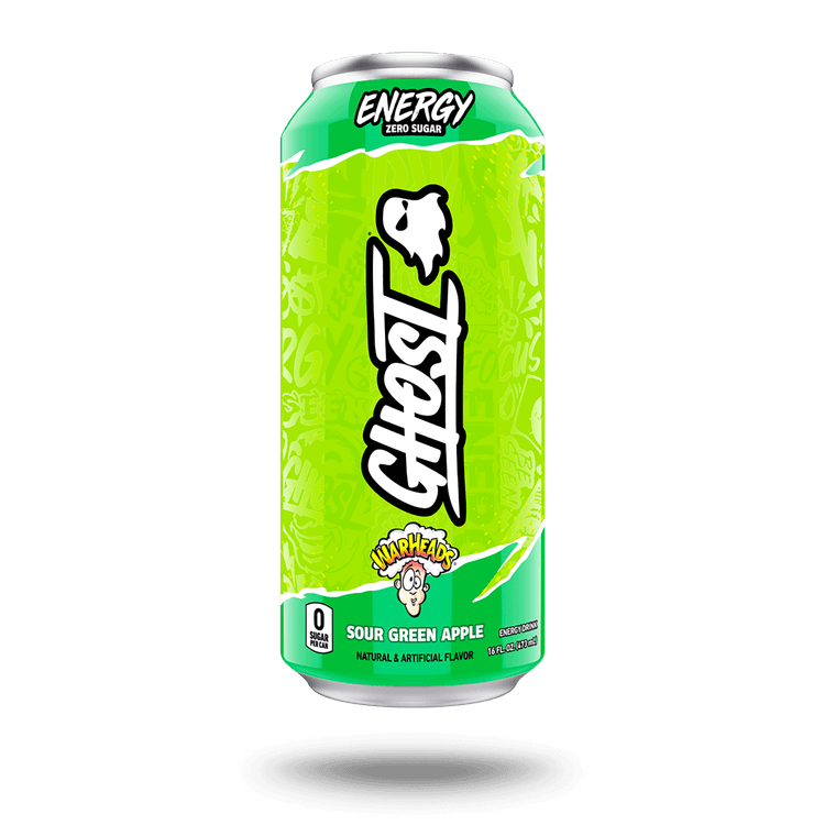 Ghost Energy Warheads Sour Green Apple Energy Drink