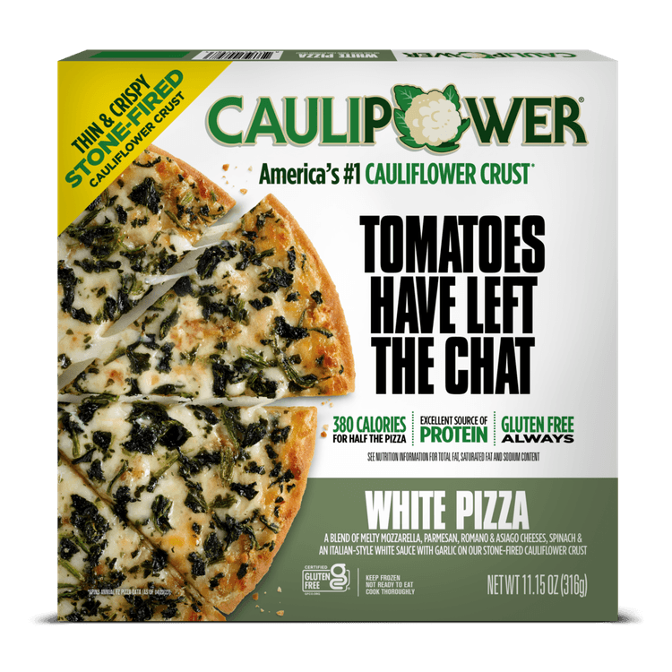 Caulipower Tomatoes Have Left The Chat White Pizza