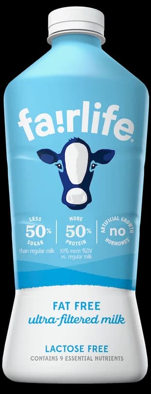 Fairlife Lactose Free Fat Free Ultra-filtered Milk