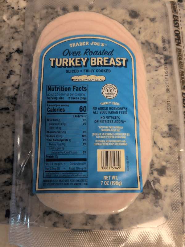 Trader Joe'S Oven Roasted Turkey Breast