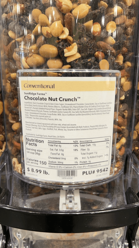 Sunridge Farms Chocolate Nut Crunch