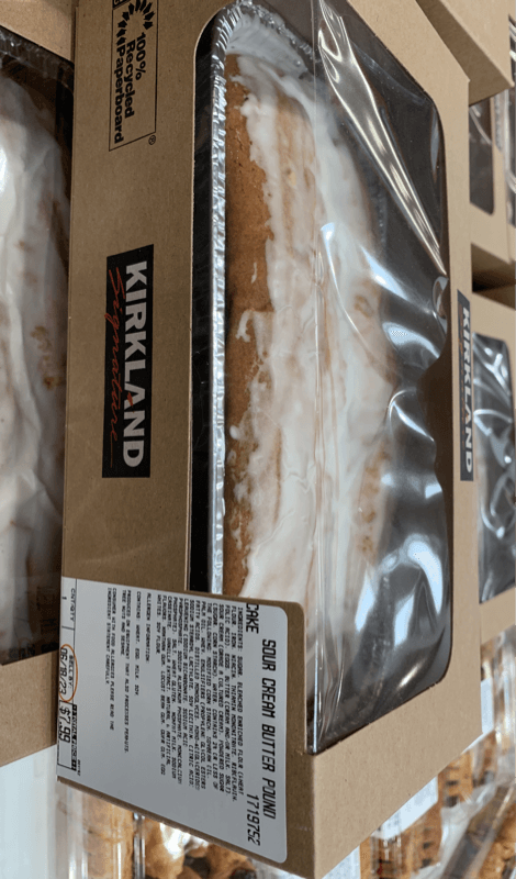 Kirkland Signature Sour Cream Butter Pound Cake