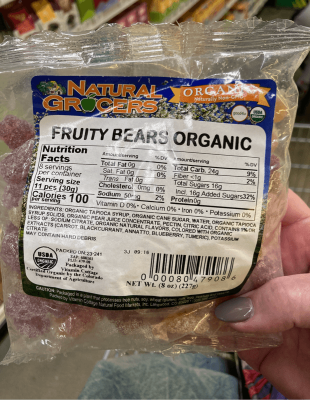 Natural Grocers Fruity Bears Organic