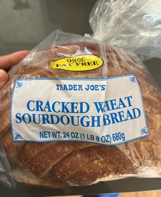 Trader Joe’s Cracked Wheat Sourdough Bread
