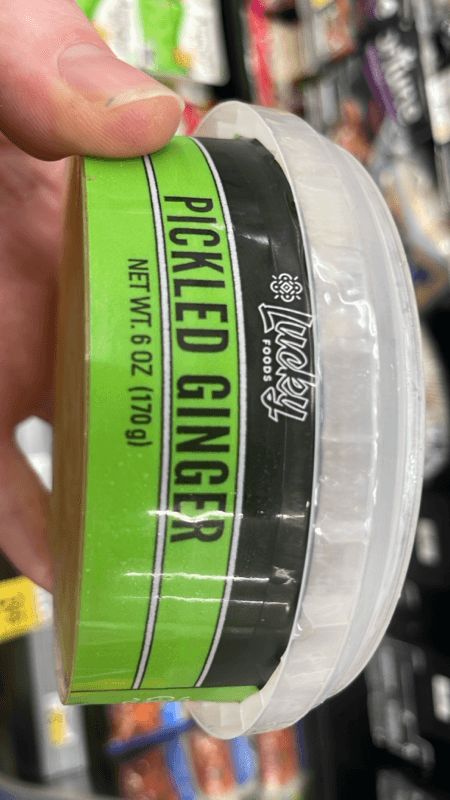 Lucky Sweet Pickled Ginger