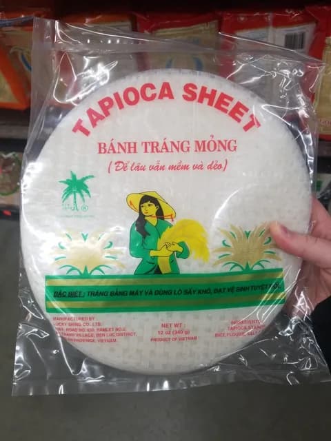 Banh Trang Mong Tapioca Sheet