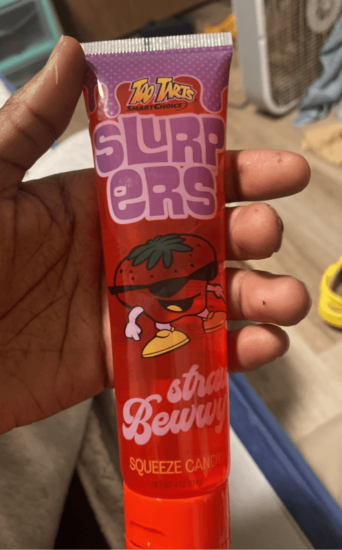 Too Tarts Slurpers Straw Bewwy Squeeze Candy