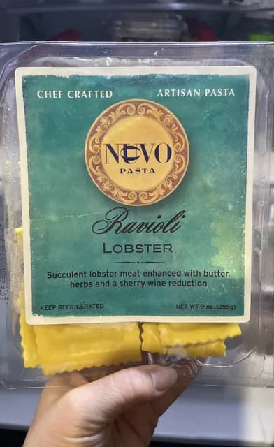 Nuvo Pasta Ravioli Lobster