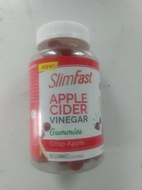 Slimfast Apple Cider Vinegar Crisp Apple Gummies