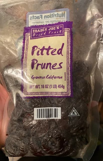 Trader Joe'S Dried Fruit Pitted Prunes