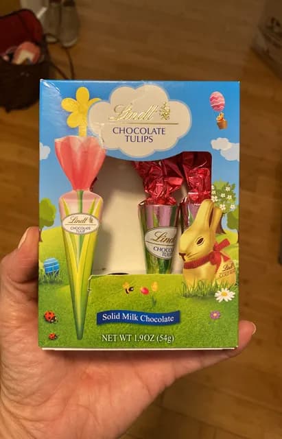 Lindt Chocolate Tulips Solid Milk Chocolate