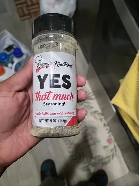 Kimmy'S Kreations Yes That Much Seasoning! Garlic Butter And Herb Seasoning
