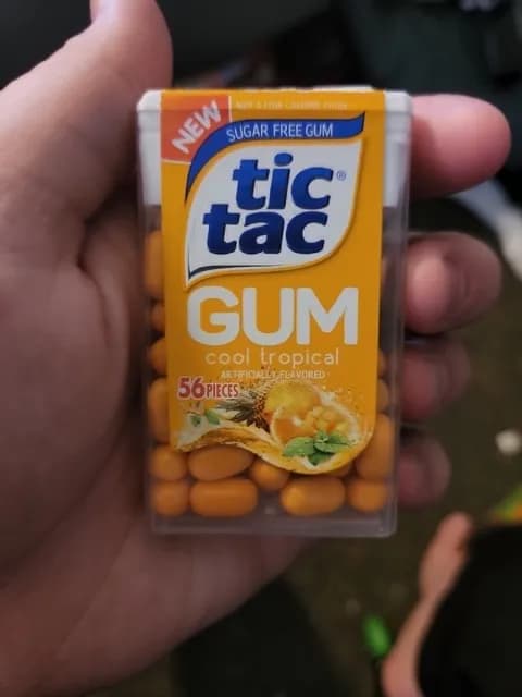Tic Tac Cool Tropical Sugar Free Gum