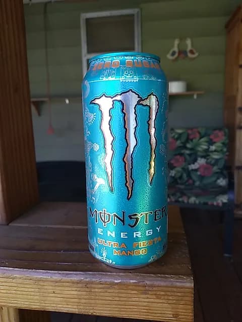 Monster Zero Sugar Energy Drink, Ultra Fiesta Mango