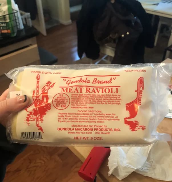 Gondola Brand Meat Ravioli
