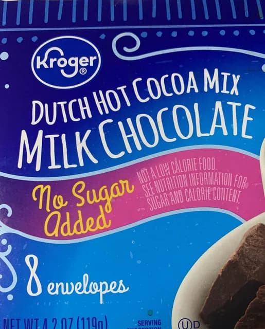 Kroger Dutch Hot Cocoa Mix, Milk Chocolate Flavor