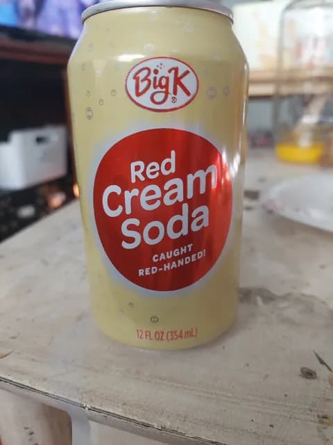 Big K Red Cream Soda