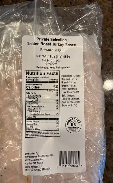 Private Selection Golden Roast Turkey Breast