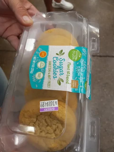 Simple Truth Plant-Based Sugar Cookies