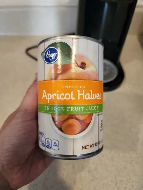 Kroger Unpeeled Apricot Halves In 100% Fruit Juice
