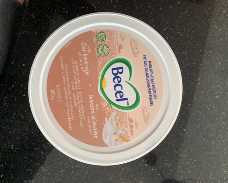 Becel With Oat Beverage Gluten-Free Margarine