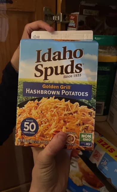 Idaho Spuds Golden Grill Hashbrown Potatoes
