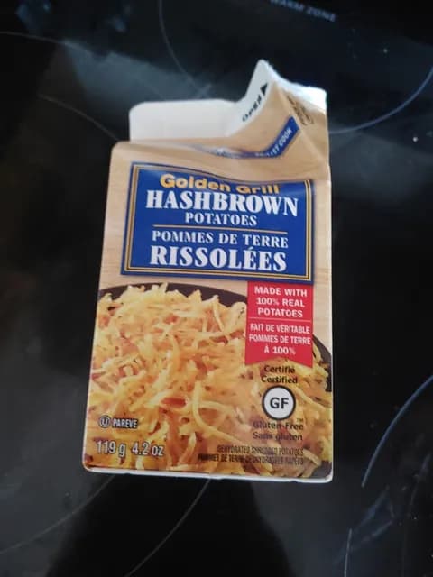 Golden Grill Hashbrown Potatoes