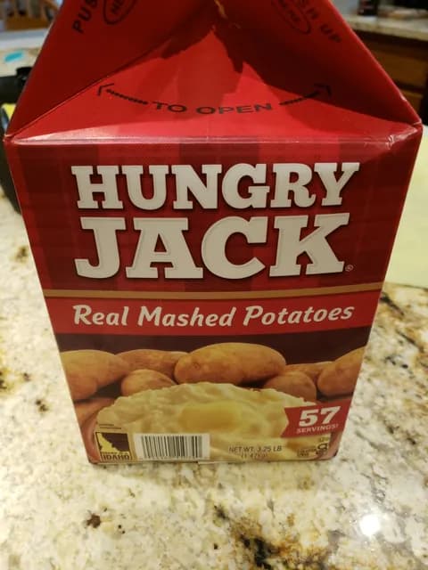 Hungry Jack Real Mashed Potatoes