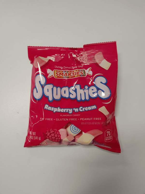 Smarties Squashies Raspberry And Cream Flavored Candy