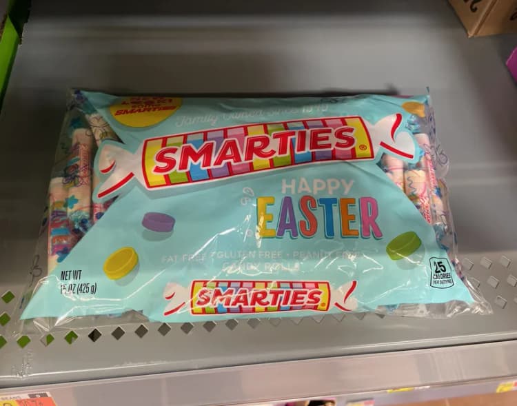 Smarties Happy Easter Candy Rolls