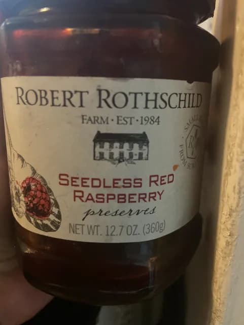 Robert Rothschild Seedless Red Raspberry Preserves