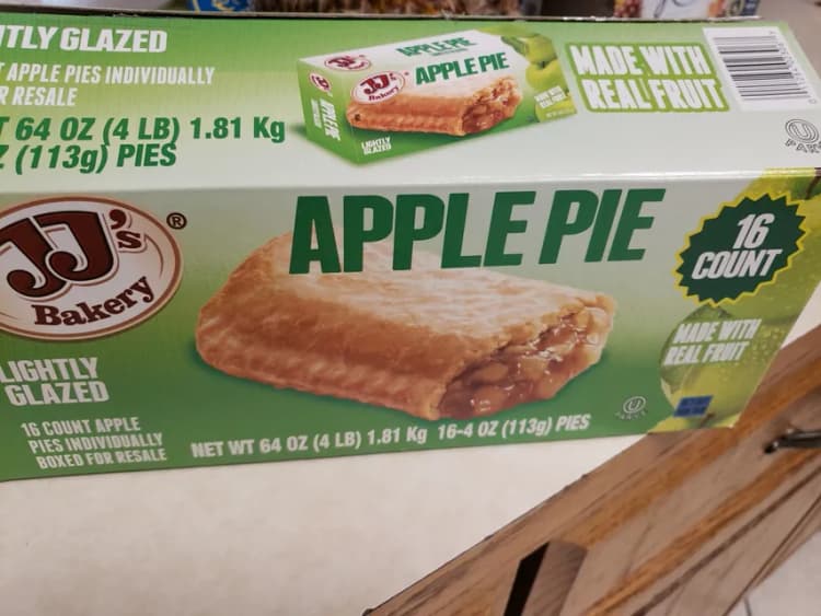 Jj'S Bakery Lightly Glazed Apple Pie