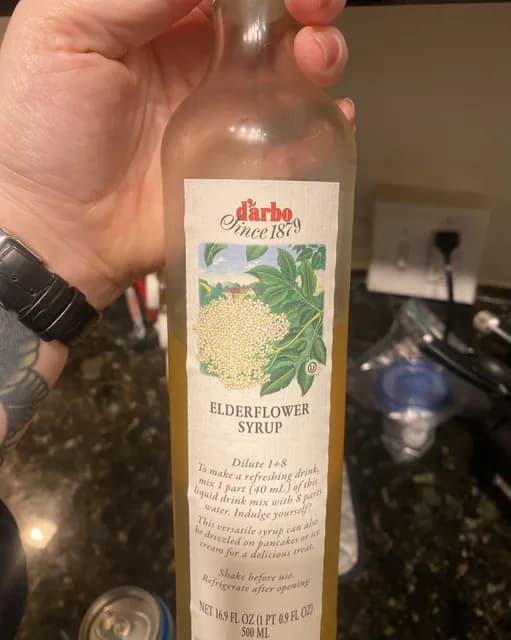 D'Arbo Elderflower Syrup