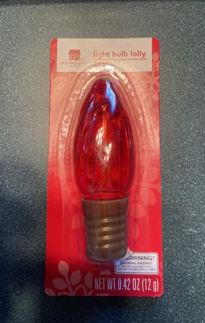 Dream House Fine Foods Light Bulb Lolly